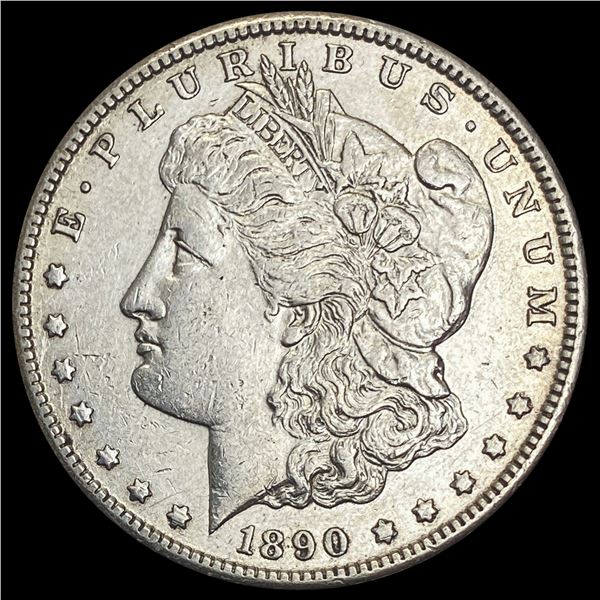 1890-CC Morgan Silver Dollar CLOSELY UNCIRCULATED