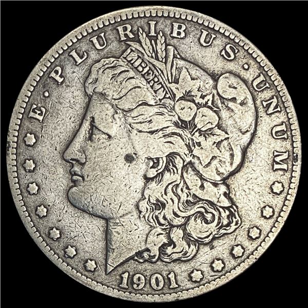 1901-S Morgan Silver Dollar LIGHTLY CIRCULATED