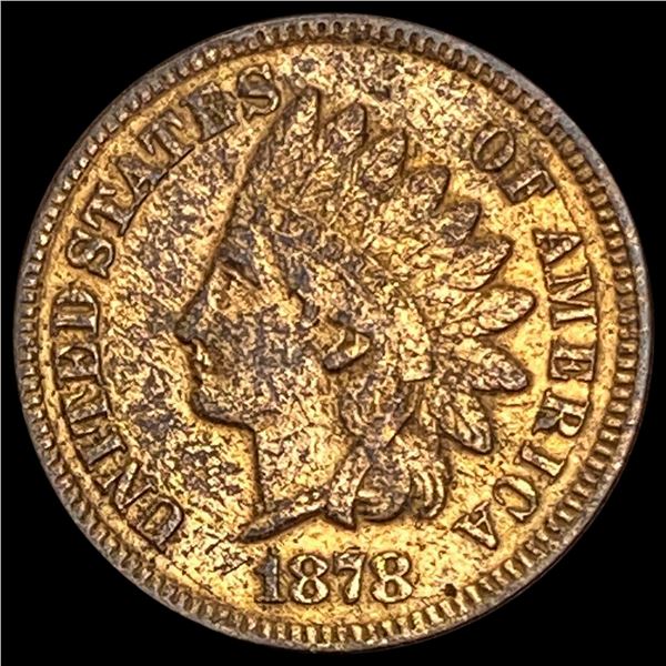 1878 Indian Head Cent CLOSELY UNCIRCULATED