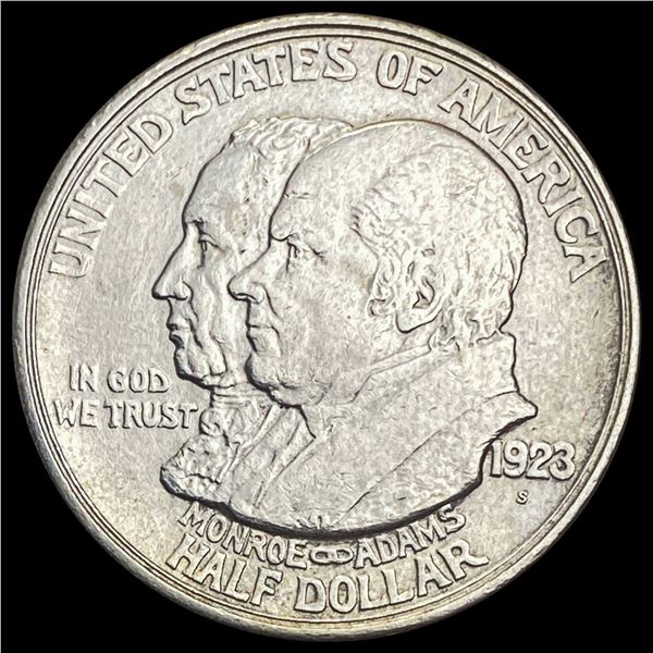 1923-S Monroe Doctrine Half Dollar UNCIRCULATED