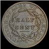 Image 2 : 1809 Classic Head Half Cent CLOSELY UNCIRCULATED