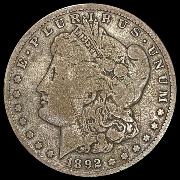 1892-S Morgan Silver Dollar NICELY CIRCULATED
