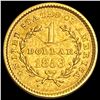 Image 2 : 1853 Liberty Head Gold Dollar UNCIRCULATED
