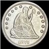 1877-CC Seated Liberty Quarter UNCIRCULATED