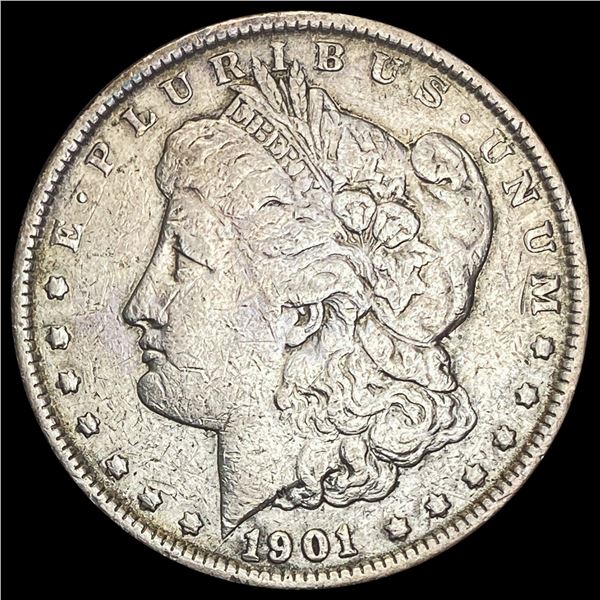 1901 Morgan Silver Dollar LIGHTLY CIRCULATED