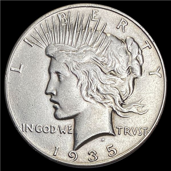1935 Peace Dollar NEARLY UNCIRCULATED