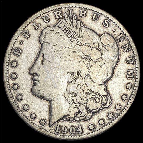1904-S Morgan Silver Dollar NICELY CIRCULATED