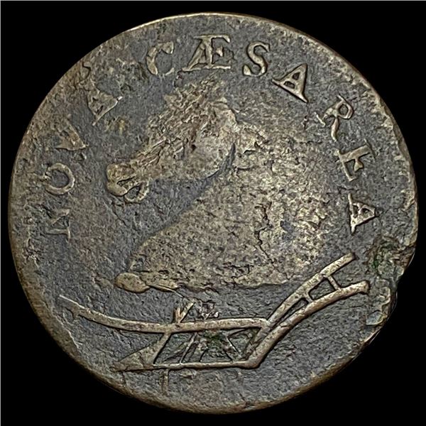 1787 New Jersey Copper Coin NICELY CIRCULATED