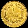 Image 2 : 1856 Indian Princess Head Gold Dollar UNCIRCULATED