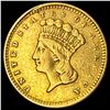 Image 1 : 1856 Princess Head $1 Gold Coin CLOSELY UNCIRCULATED