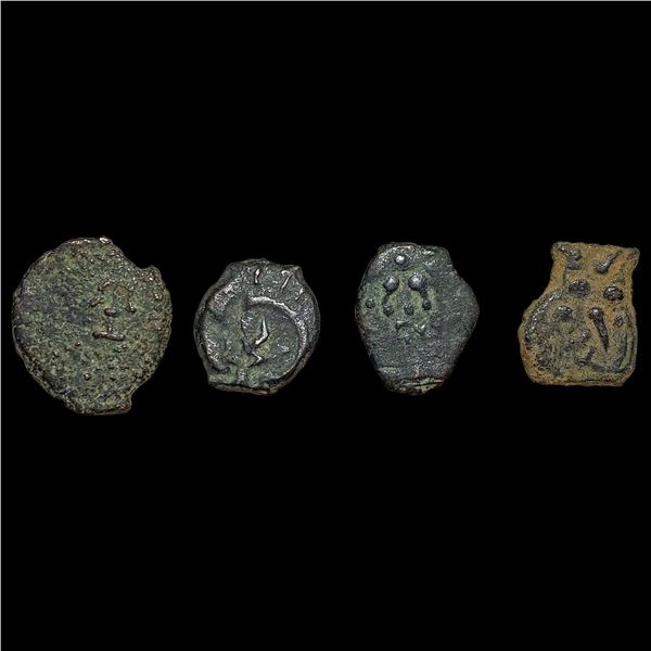 These images show ancient coins possibly LIGHTLY CIRCULATED