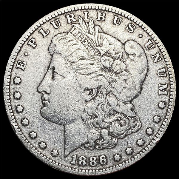 1886-S Morgan Silver Dollar LIGHTLY CIRCULATED