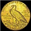 Image 2 : 1914-D Indian Head $2.50 Gold Quarter Eagl CLOSELY U