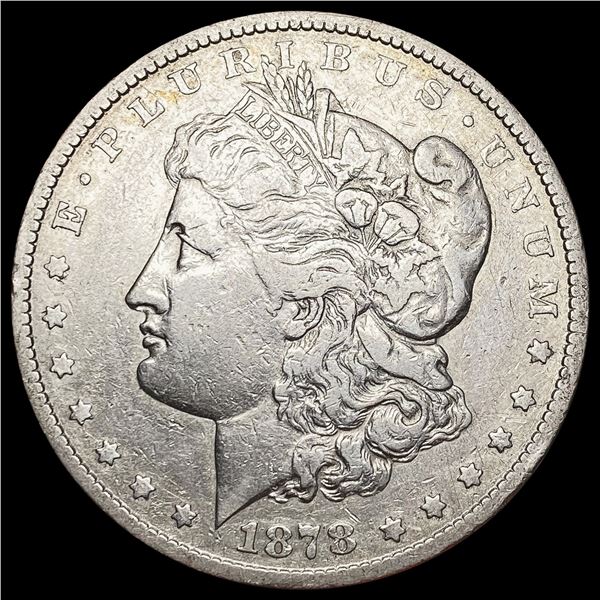 1878-CC Morgan Silver Dollar CLOSELY UNCIRCULATED