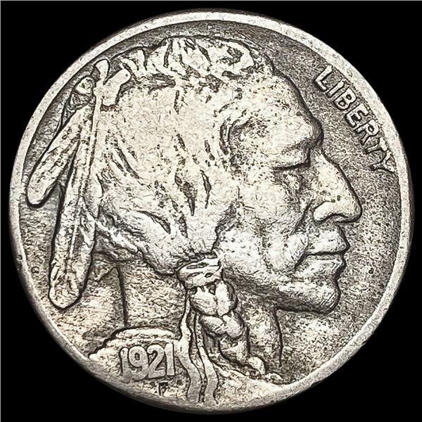 1921-S Buffalo Nickel LIGHTLY CIRCULATED