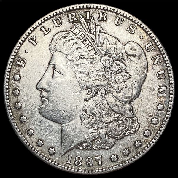 1897-S Morgan Silver Dollar CLOSELY UNCIRCULATED