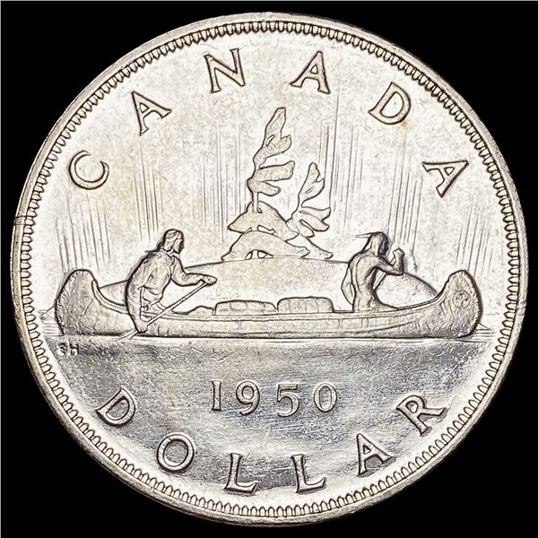 1950 Canada Silver Dollar UNCIRCULATED