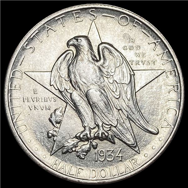 1934 Texas Independence Half Dollar GEM BU