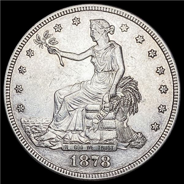 1878-S Trade Dollar CLOSELY UNCIRCULATED