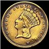 1873 Indian Princess Gold Dollar NEARLY UNCIRCULATED