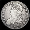 1827 Capped Bust Half Dollar LIGHTLY CIRCULATED