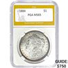 1884 Morgan Silver Dollar PGA MS65