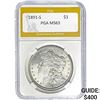 1891-S Morgan Dollar PGA MS63