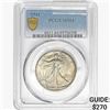 Image 1 : 1941 Walking Liberty Half Dollar PCGS MS64