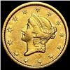 1852 Liberty Head Gold Dollar CHOICE AU