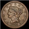 1843 Braided Hair Large Cent NEARLY UNCIRCULATED