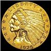 1925-D Indian Head $2.5 Gold Quarter Eag NEARLY UNCIRCULATED