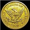 Image 2 : 1843 Liberty Head Quarter Eagle CLOSELY UNCIRCULATED
