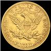 Image 2 : 1880 Liberty Head Half Eagle $5 CLOSELY UNCIRCULATED