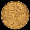 1857 Indian Princess Head Dollar UNCIRCULATED