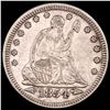 1854 Seated Liberty Quarter CHOICE AU