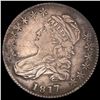 1817 Capped Bust Half Dollar LIGHTLY CIRCULATED
