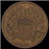 1864 Two-Cent Piece CLOSELY UNCIRCULATED