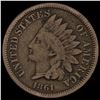 Image 1 : 1861 Indian Head Cent NICELY CIRCULATED
