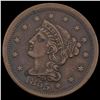 Image 1 : 1855 Braided Hair Large Cent CLOSELY UNCIRCULATED