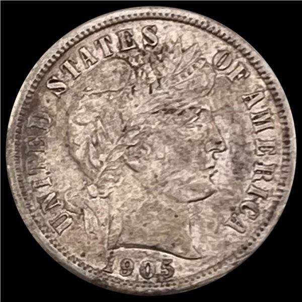 1905-O Barber Dime CLOSELY UNCIRCULATED