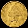 Image 1 : 1851 Liberty Head Gold Dollar CLOSELY UNCIRCULAT