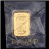 Image 1 : These images show a PAMP Suisse 1g Gold UNCIRCULATED