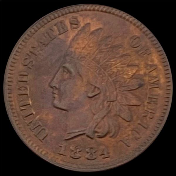 1884 Indian Head Cent CLOSELY UNCIRCULATED
