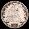 Image 1 : 1891-S Seated Liberty Quarter CLOSELY UNCIRCULATED