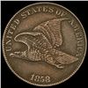 Image 1 : 1858 Flying Eagle Cent NEARLY UNCIRCULATED