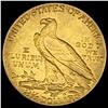 Image 2 : 1908 Indian Head $2.5 Gold Quarter Eagle NEARLY UNCIRCULATED
