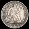 Image 1 : 1870 Seated Liberty Half Dime UNCIRCULATED