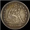 1891 Seated Liberty Quarter NEARLY UNCIRCULATED
