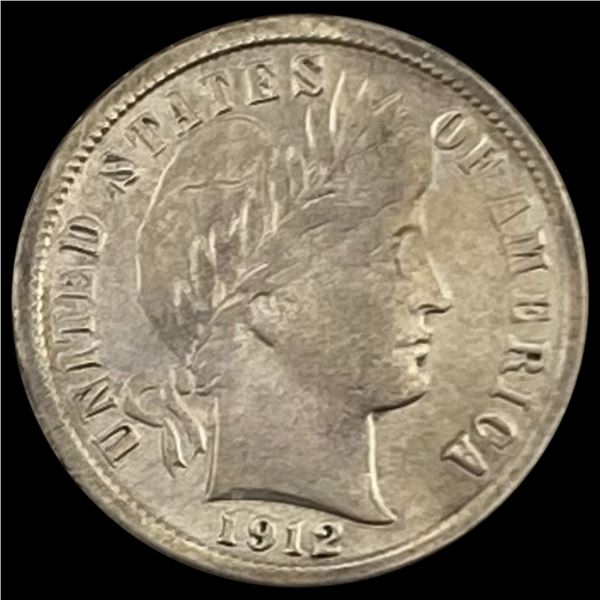 1912-D Barber Dime CLOSELY UNCIRCULATED
