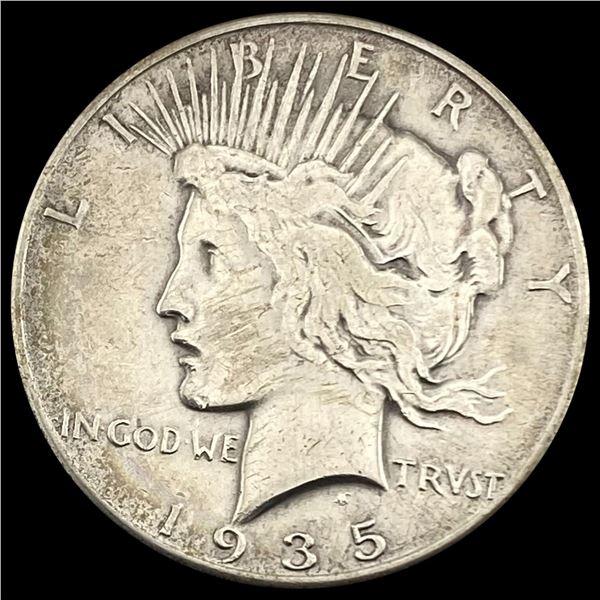 1935 Peace Dollar NEARLY UNCIRCULATED